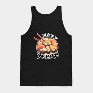 Delicous Japanese Food Sushi - Anime Shirt Tank Top